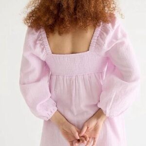 J. Crew Light Pink Mini Dress with Square Neck